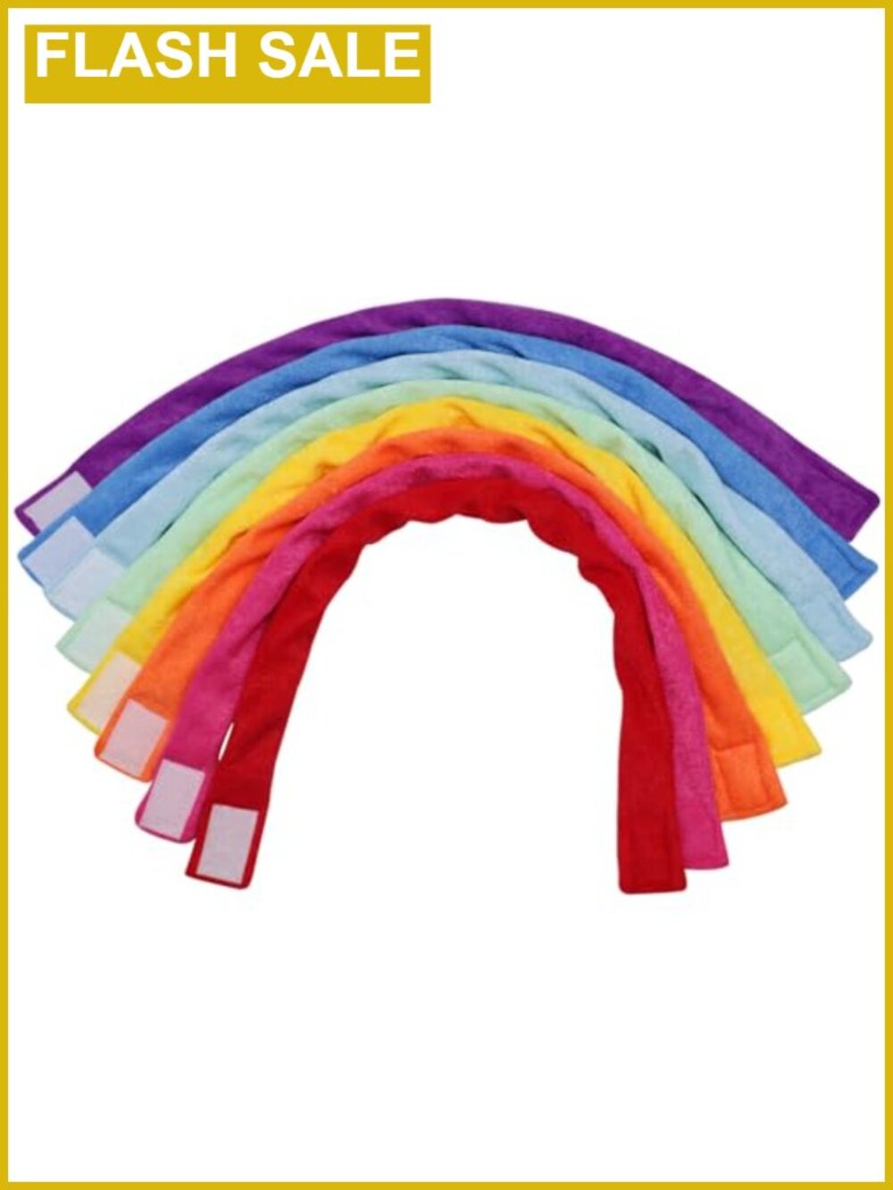 8 Pack Terry Cloth Chew Necklace Set for Sensory Kids